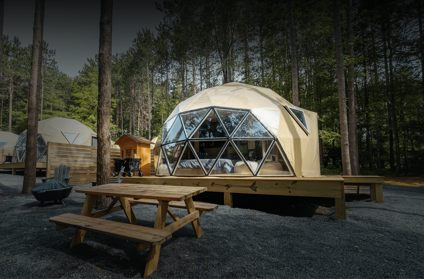 Beehive Domes - Accident, Maryland - glamping.directory