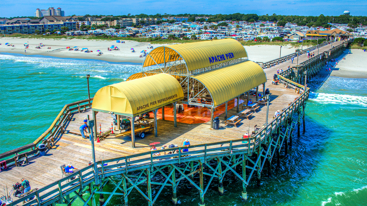 Apache Family Campground & Pier - Myrtle Beach, South Carolina - glamping.directory