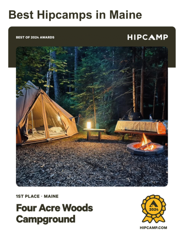 Four Acre Woods Campground - Deer Isle, Maine - glamping.directory