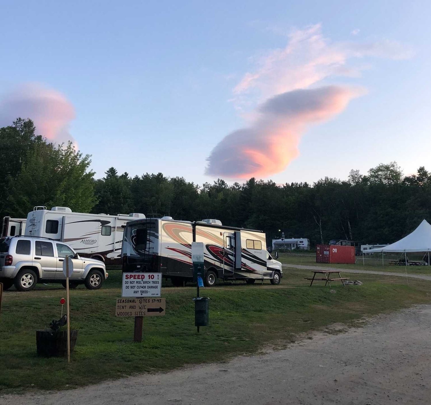 White Birches Camping Park - Shelburne, New Hampshire - glamping.directory