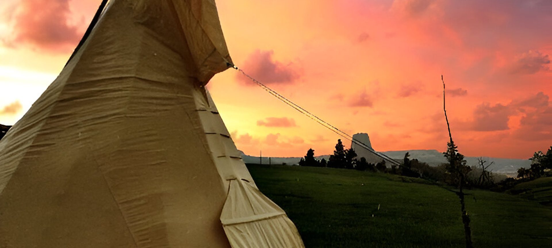 Devils Tower Tipi Camping - Devils Tower, Wyoming - glamping.directory