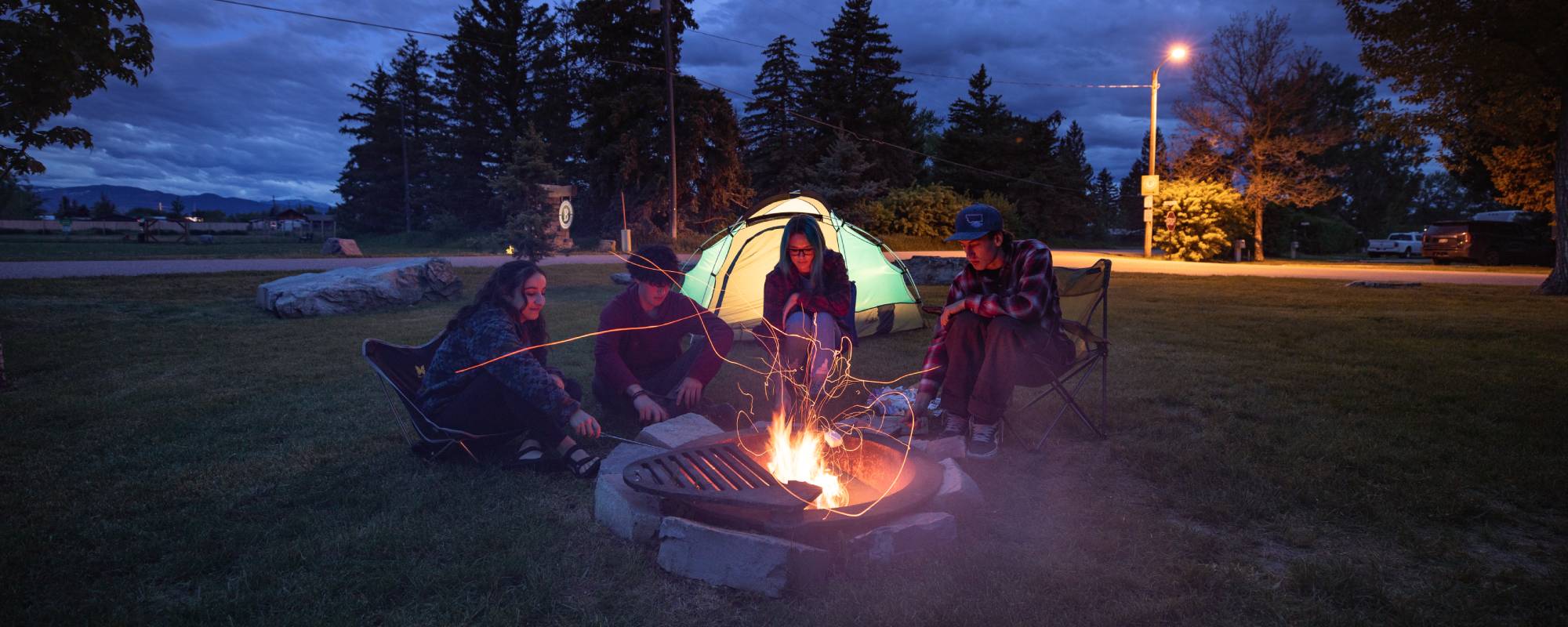 Bozeman Hot Springs Campground - Bozeman, Montana - glamping.directory