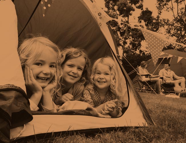 Sandy Pines Main Entrance & Camping Check In - Dorr, Michigan - glamping.directory