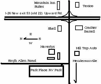 Park Place RV Park - Flat Rock, North Carolina - glamping.directory
