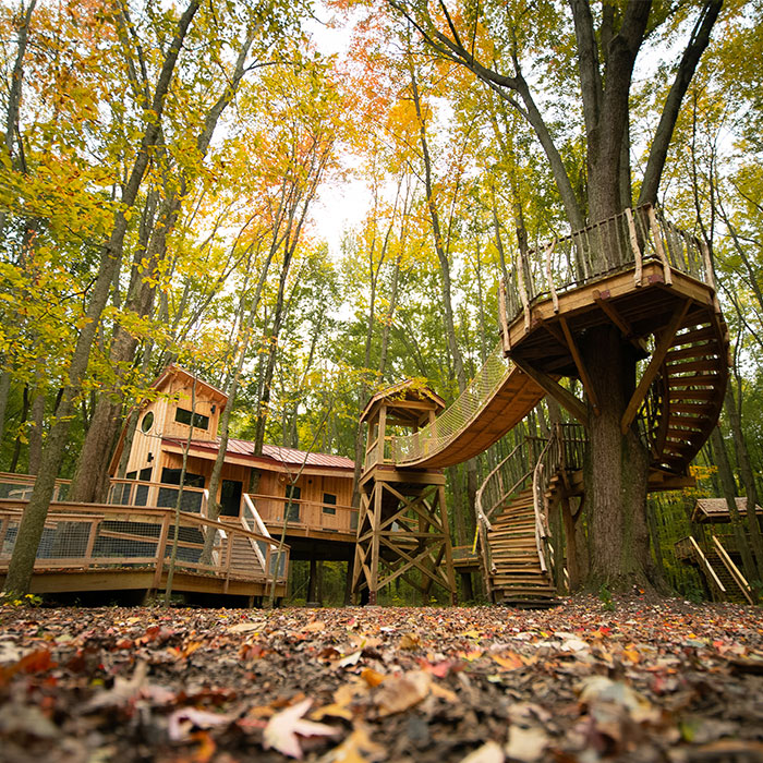 Cannaley Treehouse Village - Swanton, Ohio - glamping.directory