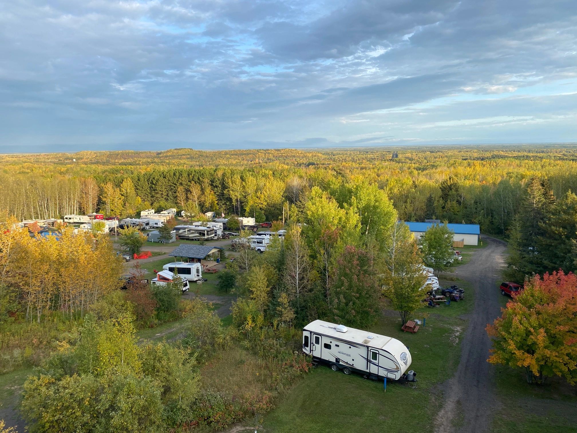 West Forty RV Park and Campground - Gilbert, Minnesota - glamping.directory