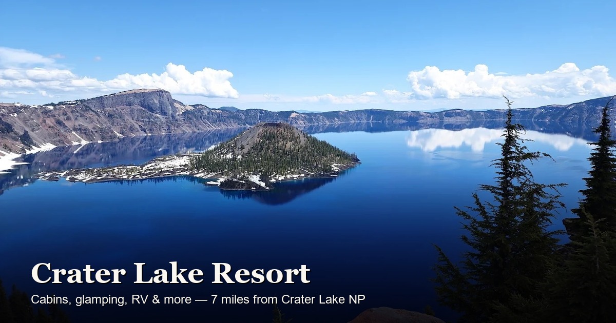 Crater Lake Resort - Fort Klamath, Oregon - glamping.directory