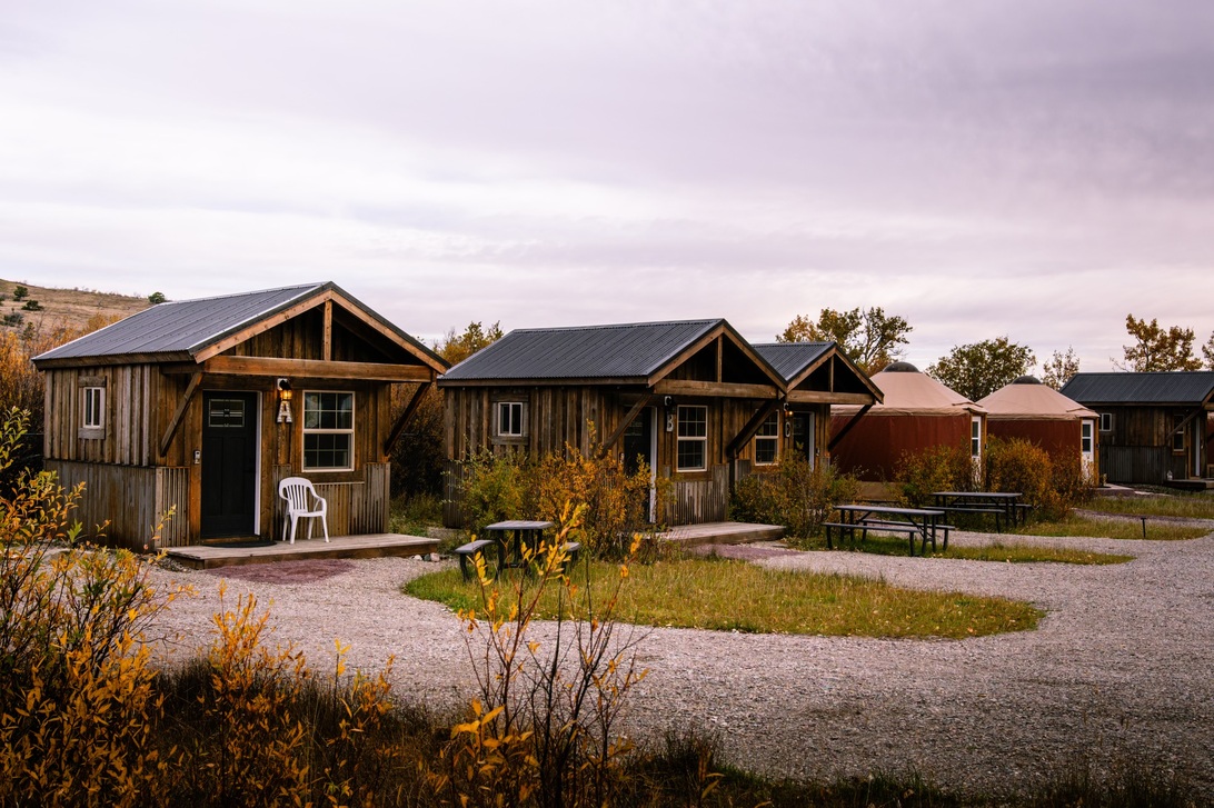 Kiowa Frontier Yurts and Cabins - Browning, Montana - glamping.directory