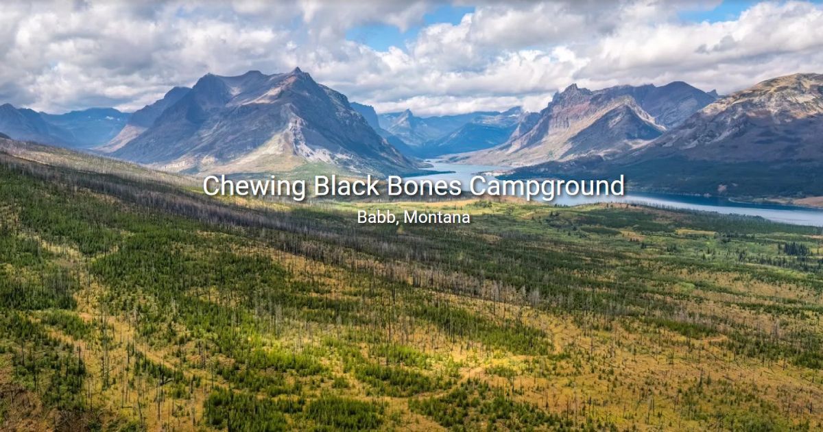 Chewing Black Bones Campground - Babb, Montana - glamping.directory
