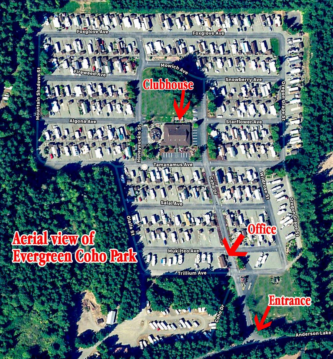 Evergreen Coho SKP RV Park - Chimacum, Washington - glamping.directory