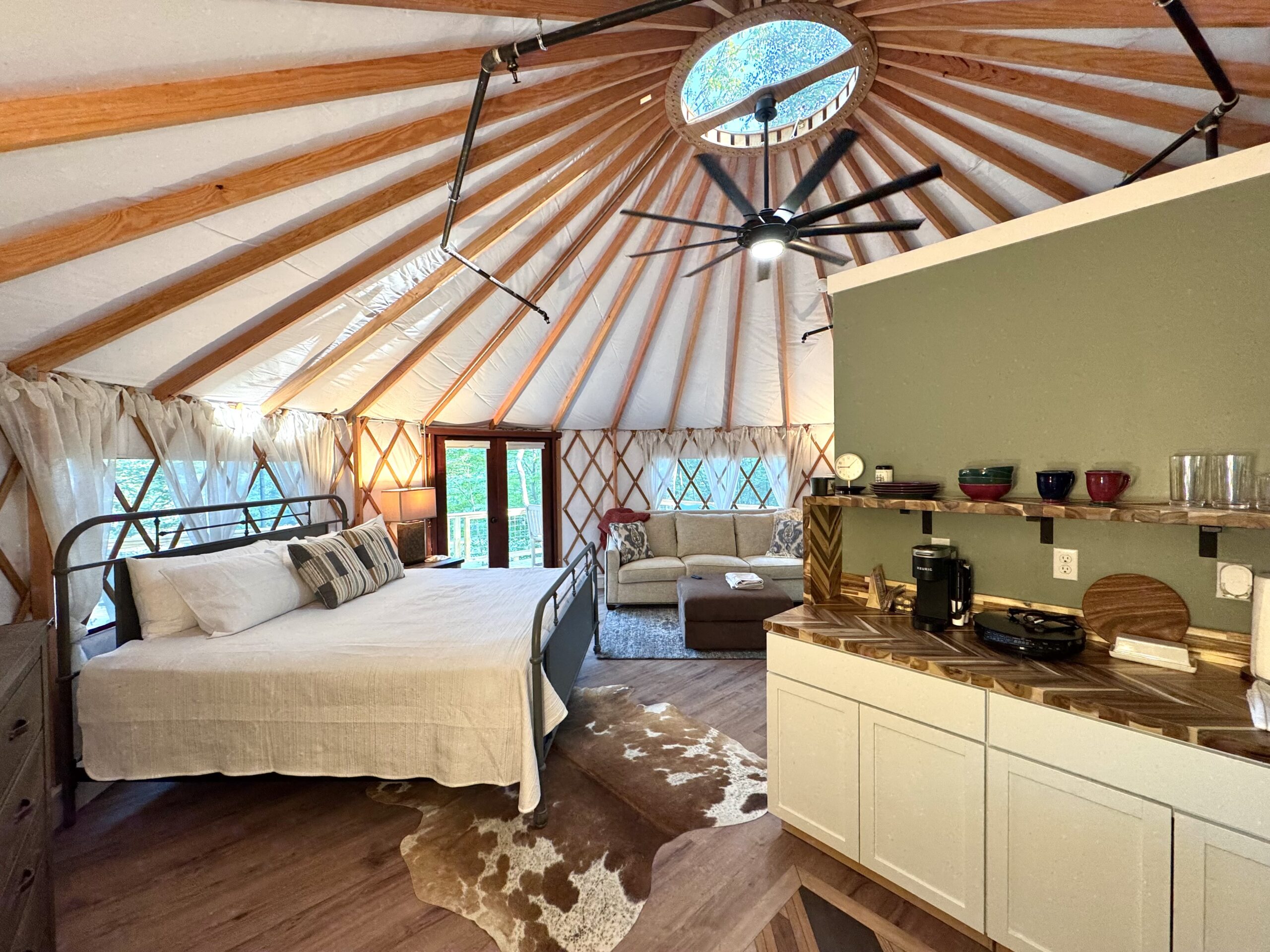 Sweet Springs Glamping - Oakland, Maryland - glamping.directory