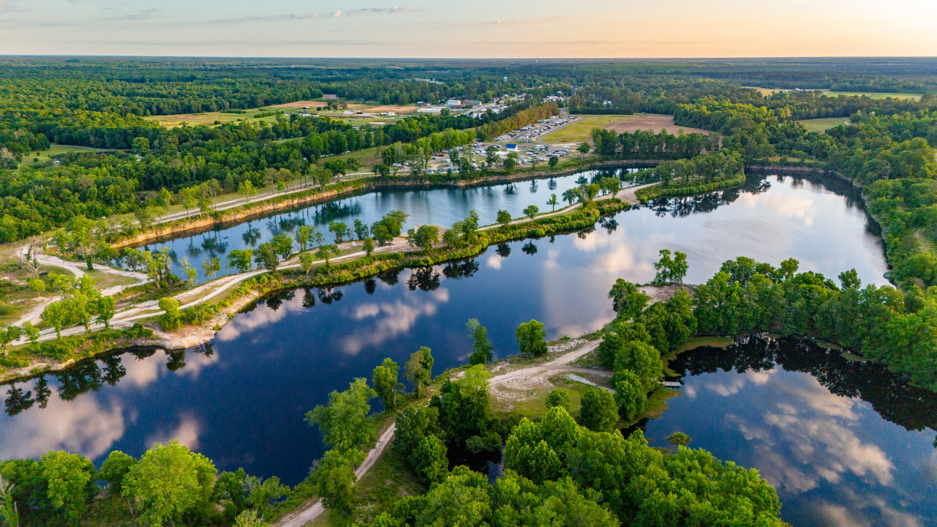 The Lakes RV & Cabin Resort - Maysville, North Carolina - glamping.directory