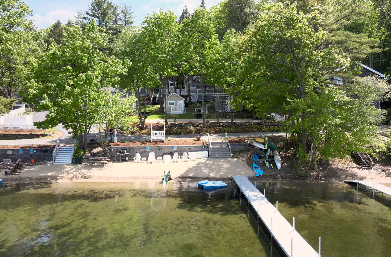 The Cottages at Spofford Lake - Spofford, New Hampshire - glamping.directory