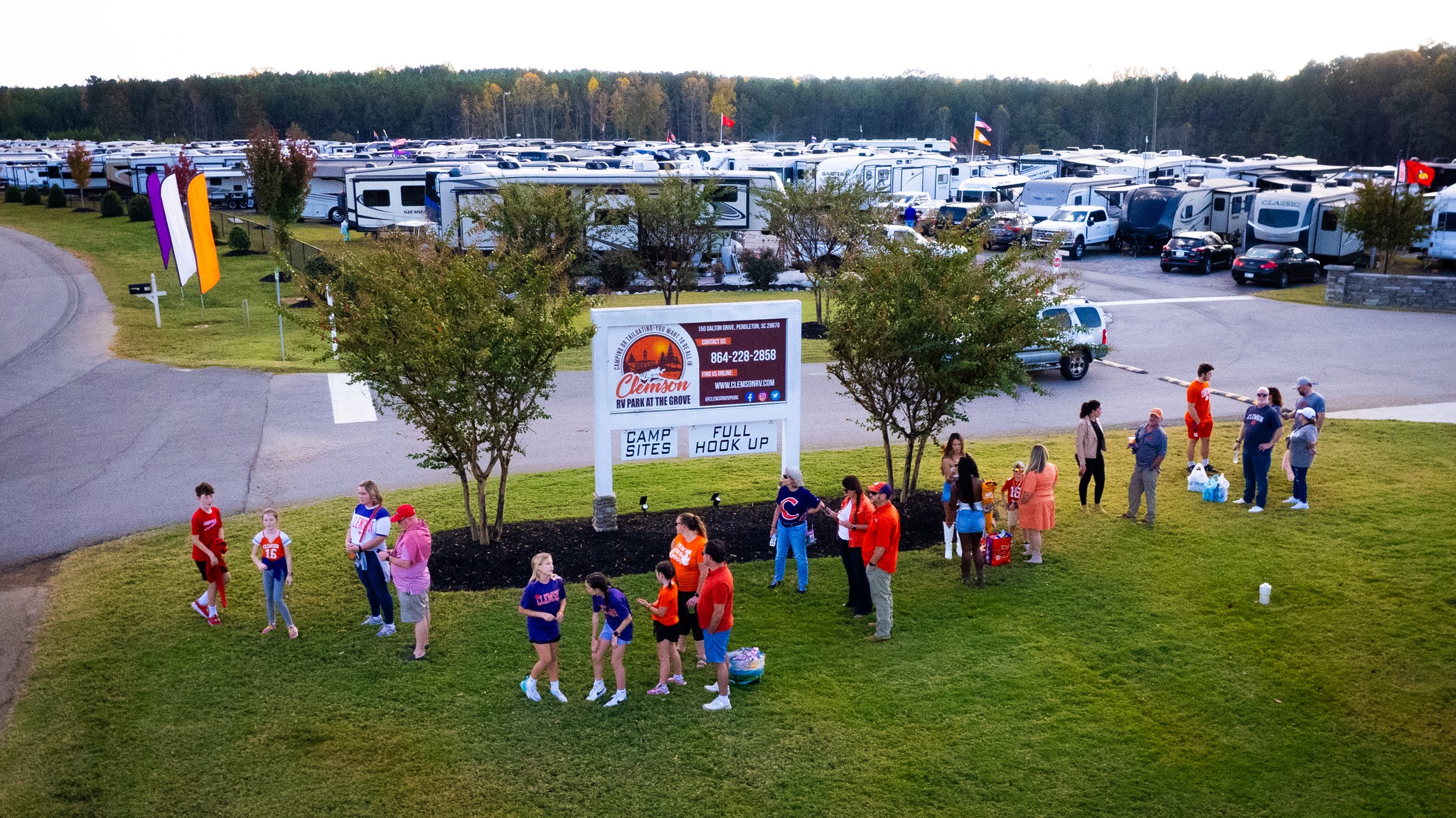 Clemson RV Park At The Grove - Pendleton, South Carolina - glamping.directory