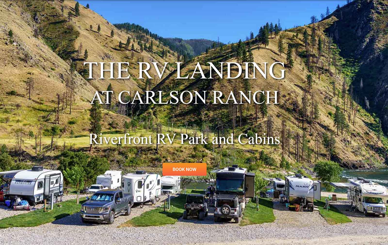 The RV Landing at Carlson Ranch - Riggins, Idaho - glamping.directory