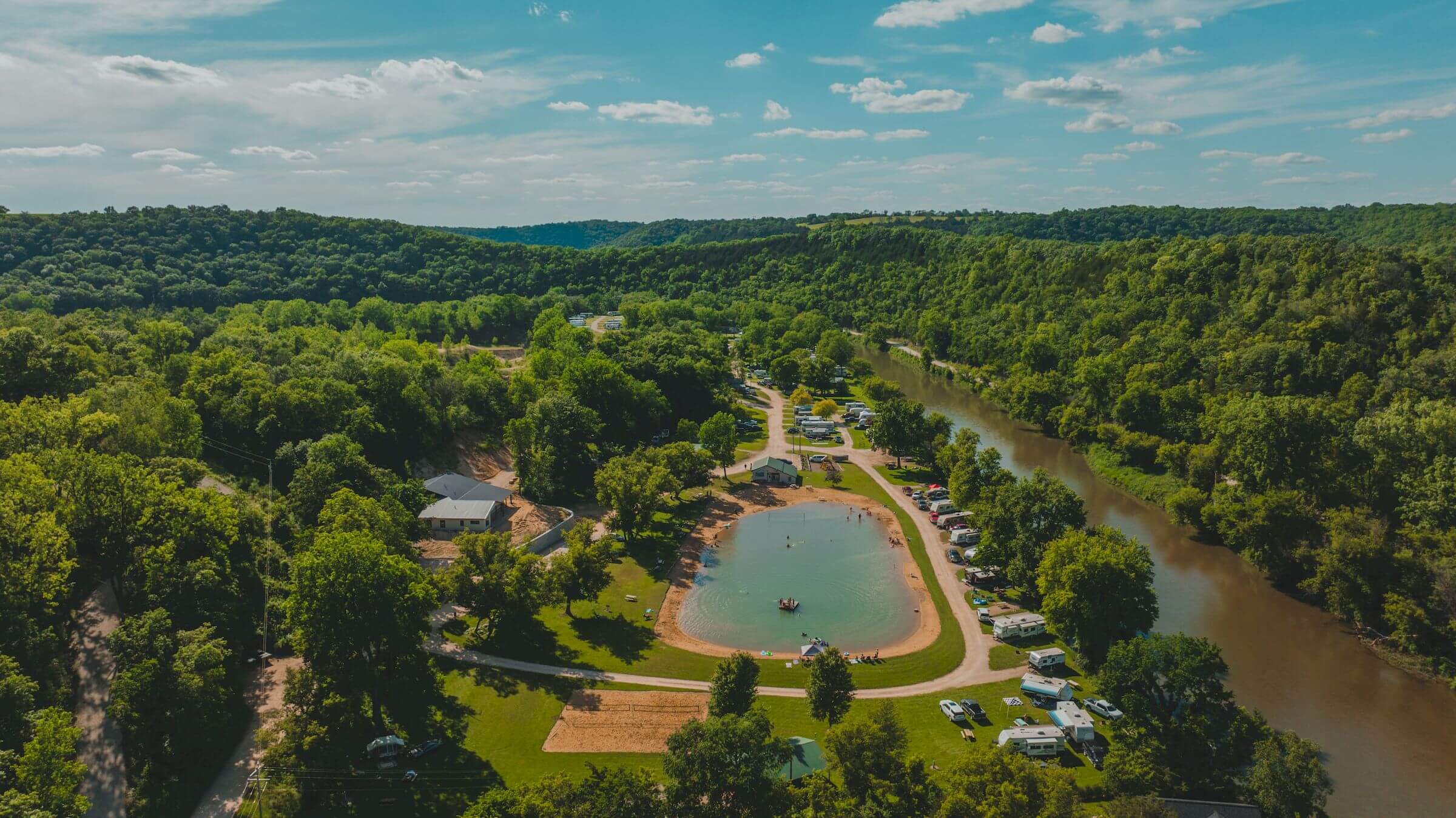 Upper Iowa Resort - Dorchester, Iowa - glamping.directory