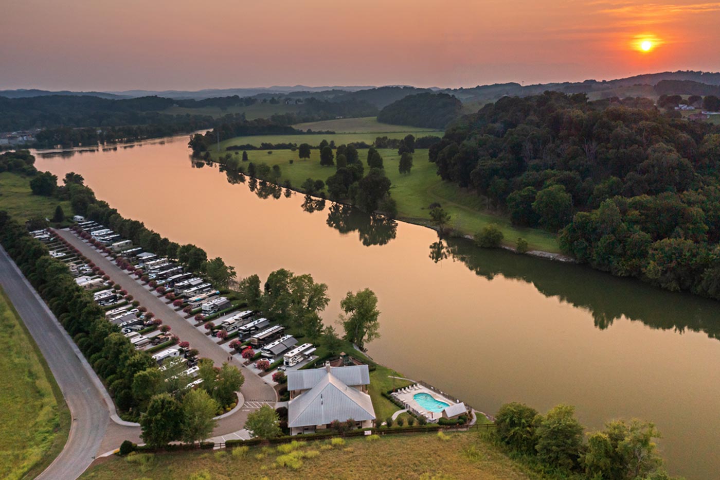 Two Rivers Landing RV Resort - Sevierville, Tennessee - glamping.directory
