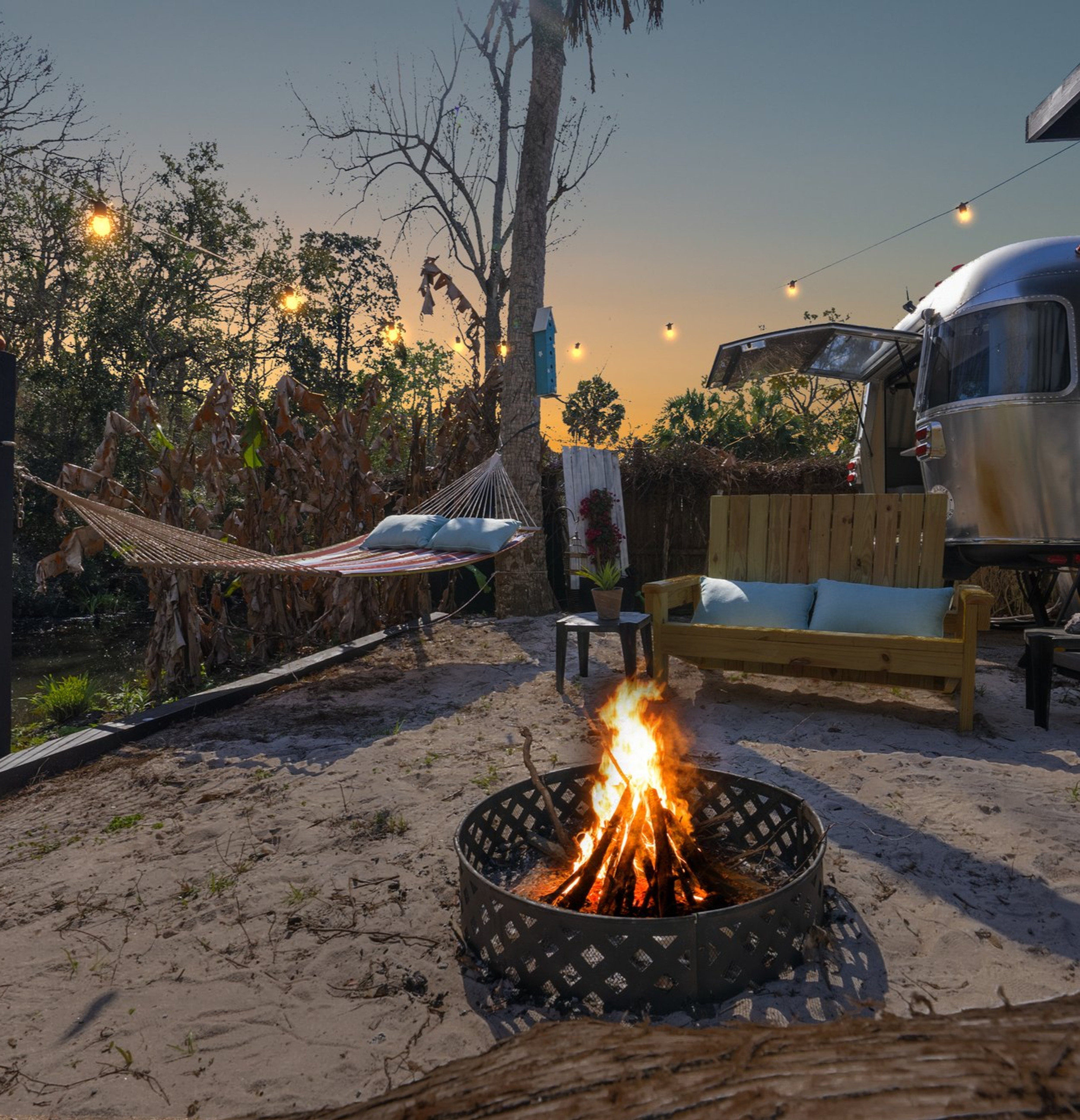 Weeki Wachee Waterfront Airstream Glamping Experience (Reservation Required) - Spring Hill, Florida - glamping.directory