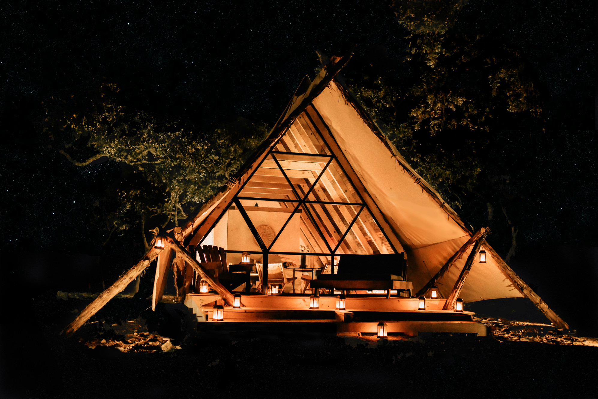 Talula Mesa Glamping Resort - Marble Falls, Texas - glamping.directory