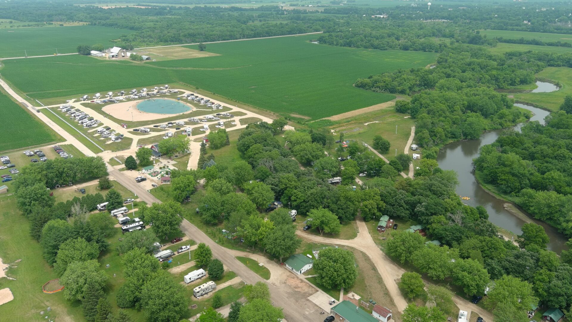 Crazy Horse Campground - Brodhead, Wisconsin - glamping.directory