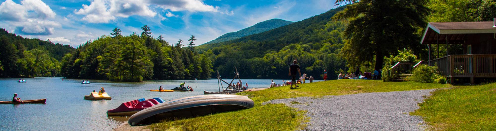 Emerald Lake State Park - East Dorset, Vermont - glamping.directory