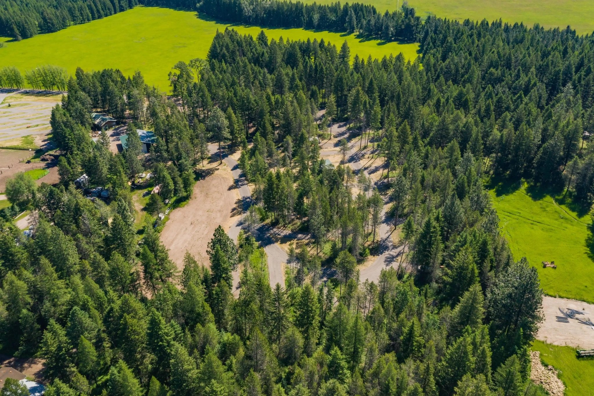 Whispering Pines RV Park - Columbia Falls, Montana - glamping.directory