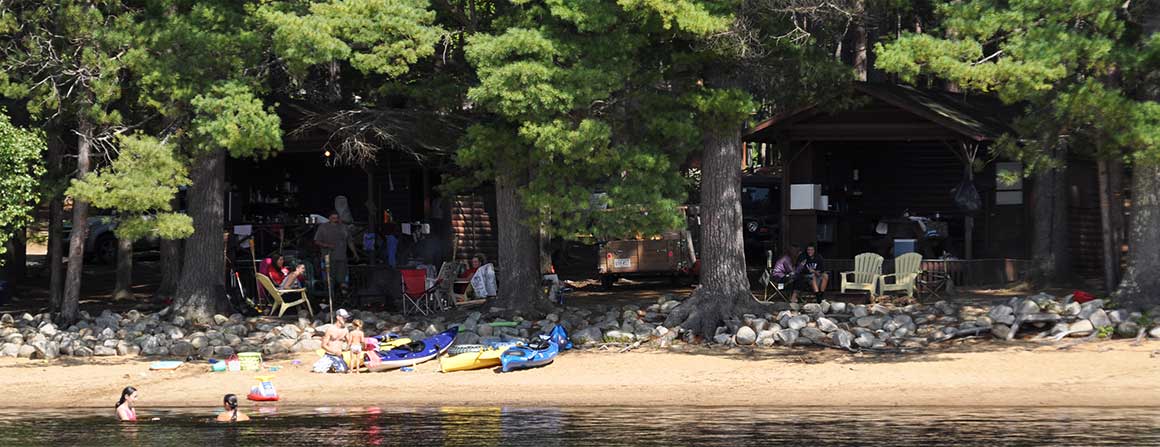 Papoose Pond Family Campground & Cabins - Waterford, Maine - glamping.directory