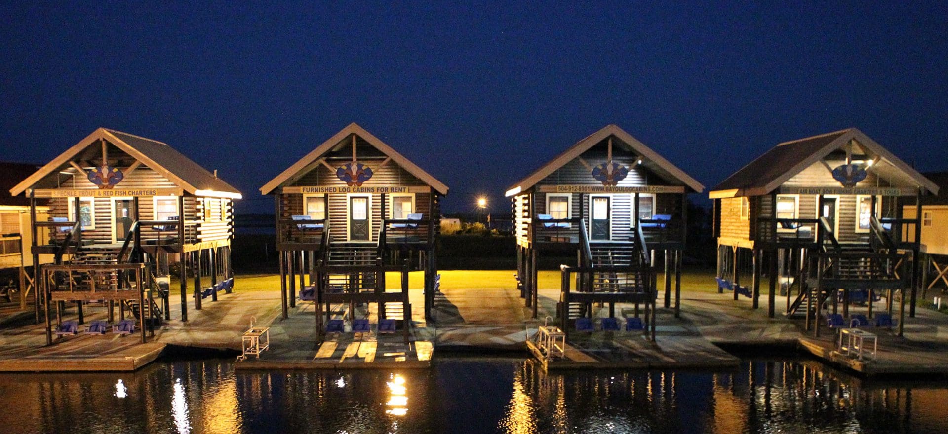 Bayou Log Cabins - Port Sulphur, Louisiana - glamping.directory