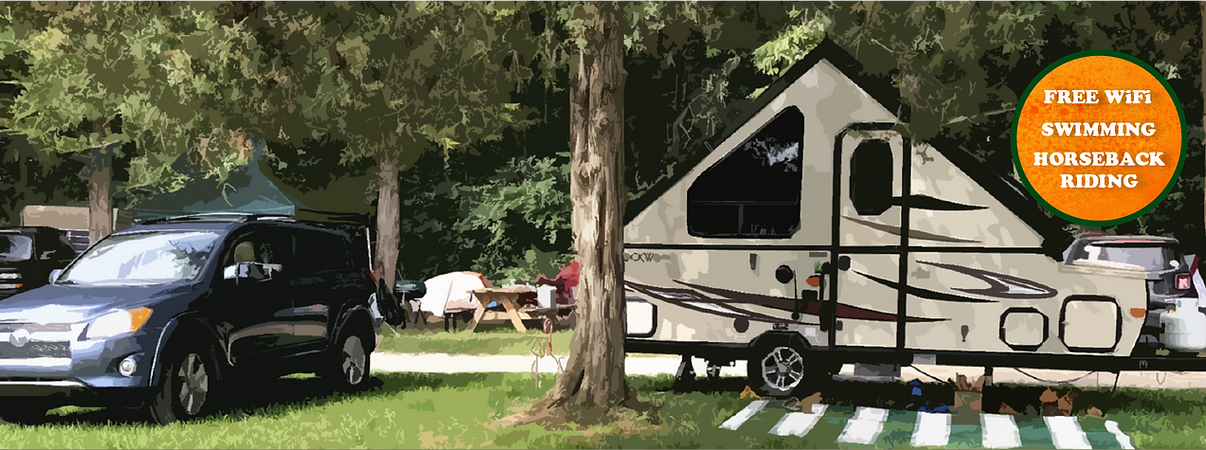 Hell Creek Ranch Campground - Pinckney, Michigan - glamping.directory