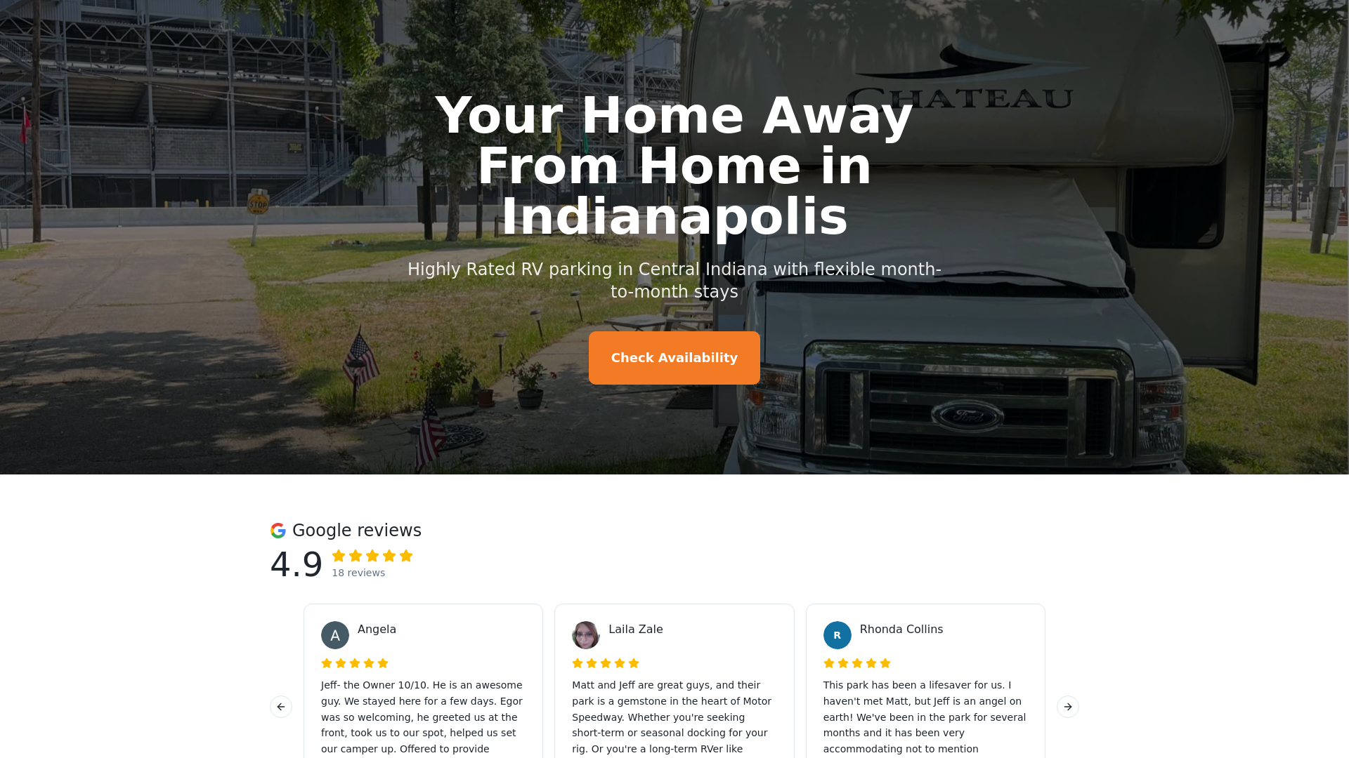 Speedway RV Park - Speedway, Indiana - glamping.directory