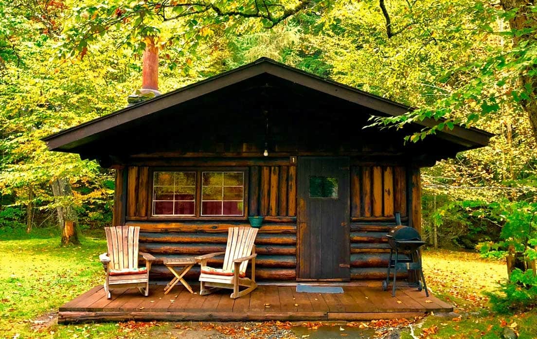 Rustic Log Cabins - Lisbon, New Hampshire - glamping.directory