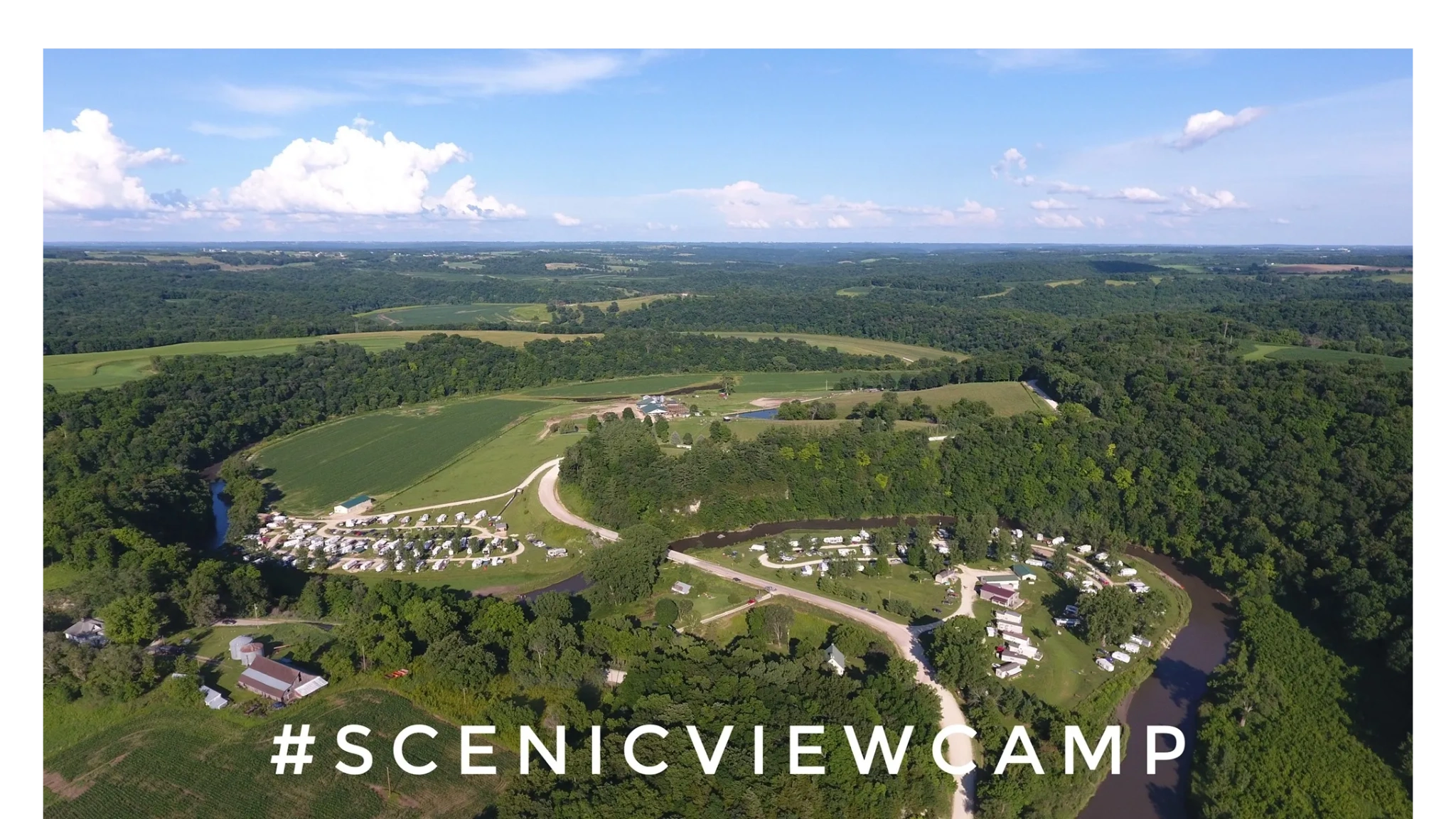 Scenic View Campground - Waterville, Iowa - glamping.directory