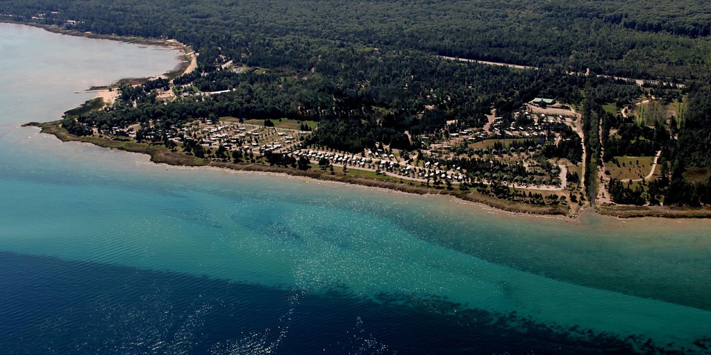 Mackinaw Mill Creek Camping - Mackinaw City, Michigan - glamping.directory