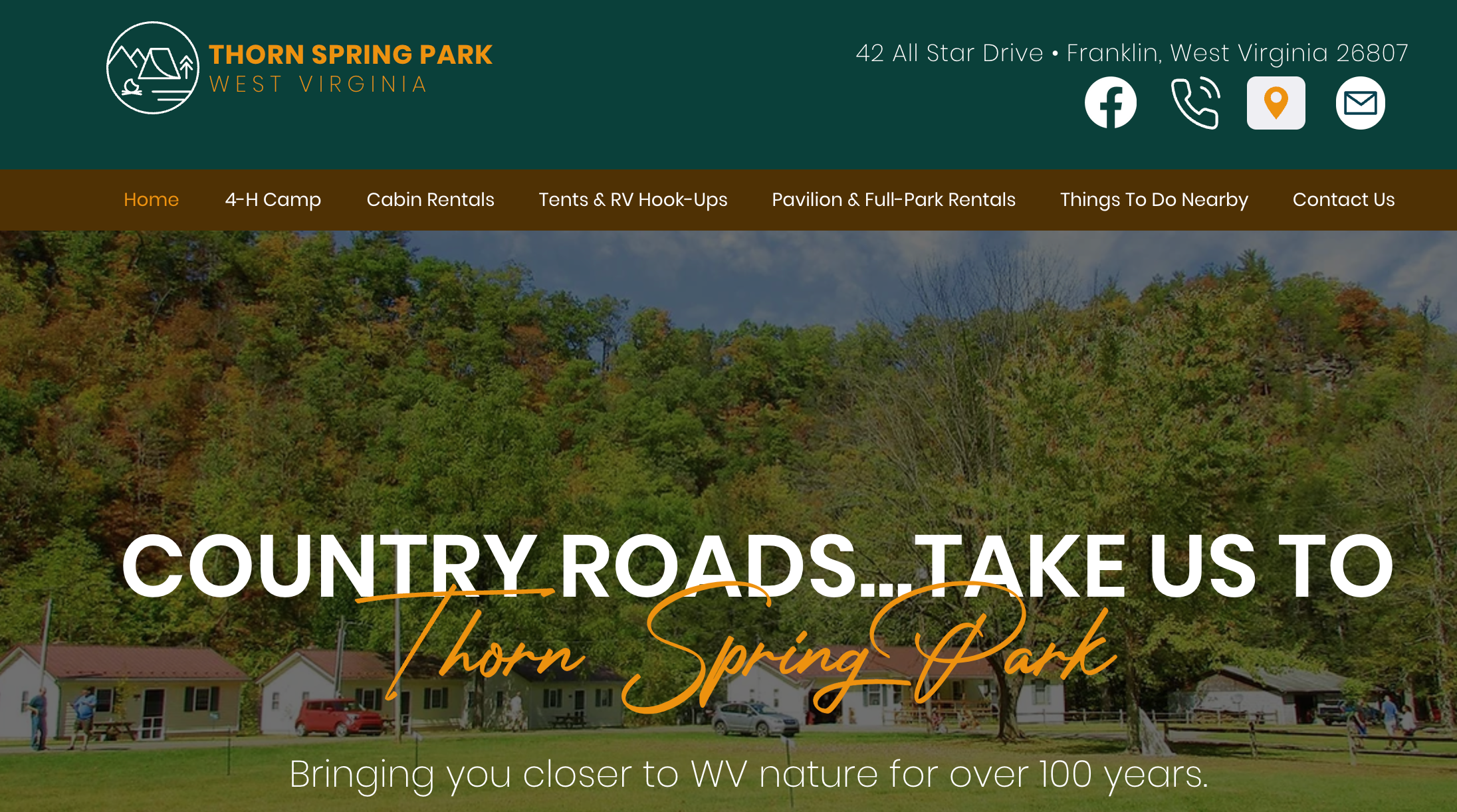 Thorn Spring Park - Franklin, West Virginia - glamping.directory