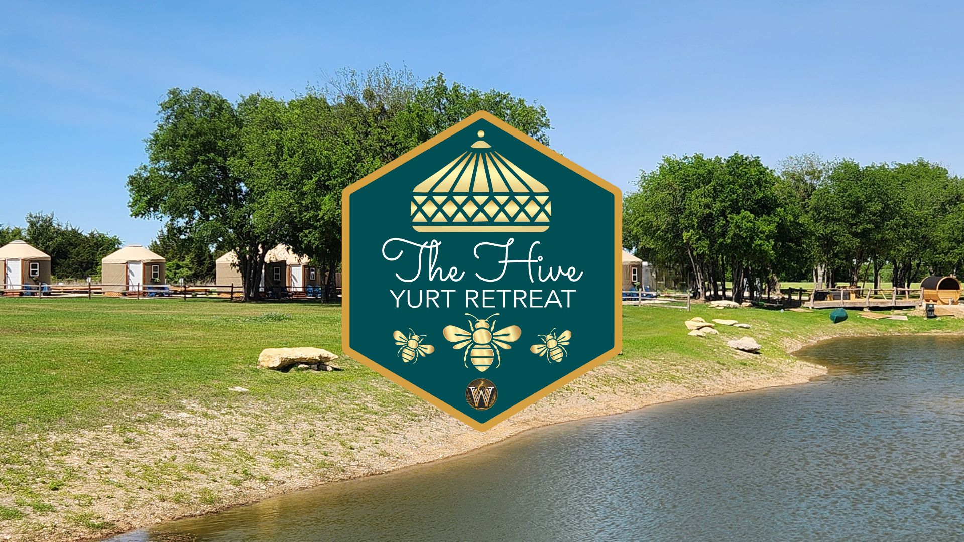 The Hive Yurt Retreat - Woodway, Texas - glamping.directory