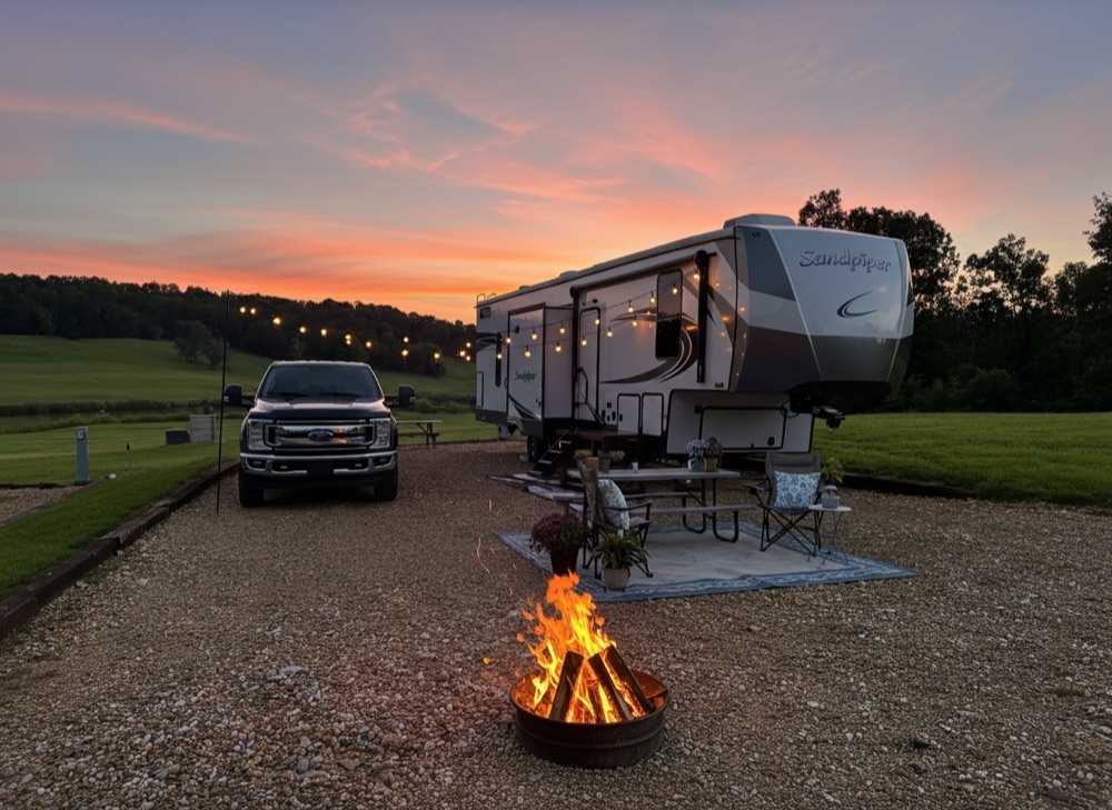 The Point Campground & Farm - Lake Cumberland KY Nightly Campground and Annual RV Park - Nancy, Kentucky - glamping.directory