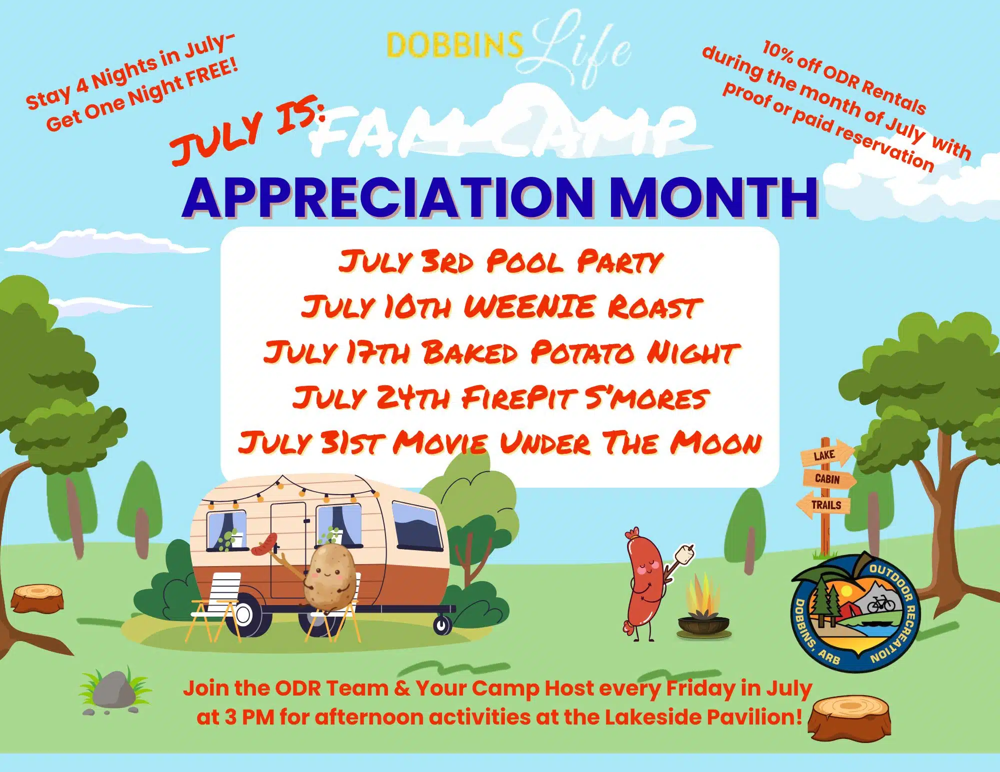 Dobbins ARB Rec Area & FamCamp - Marietta, Georgia - glamping.directory