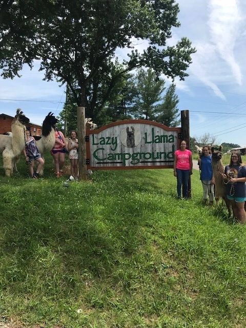 Lazy Llama Campground - Chuckey, Tennessee - glamping.directory