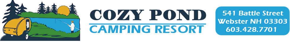 Cozy Pond Camping Resort - Webster, New Hampshire - glamping.directory