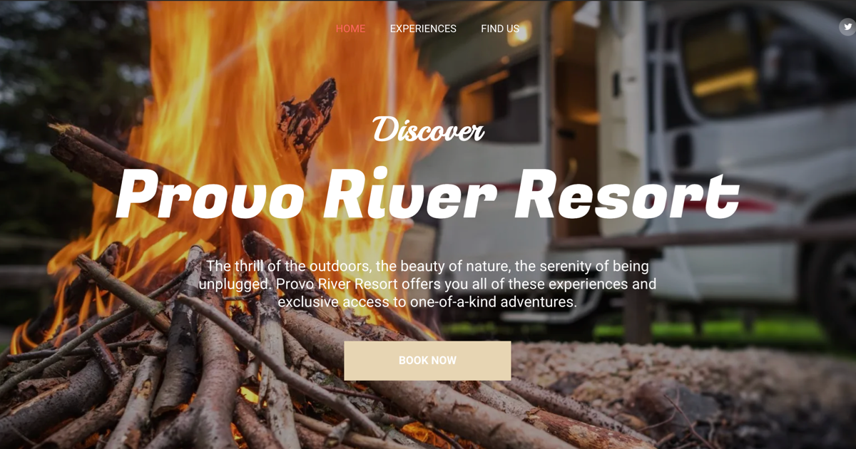 Provo River Resort - Provo, Utah - glamping.directory