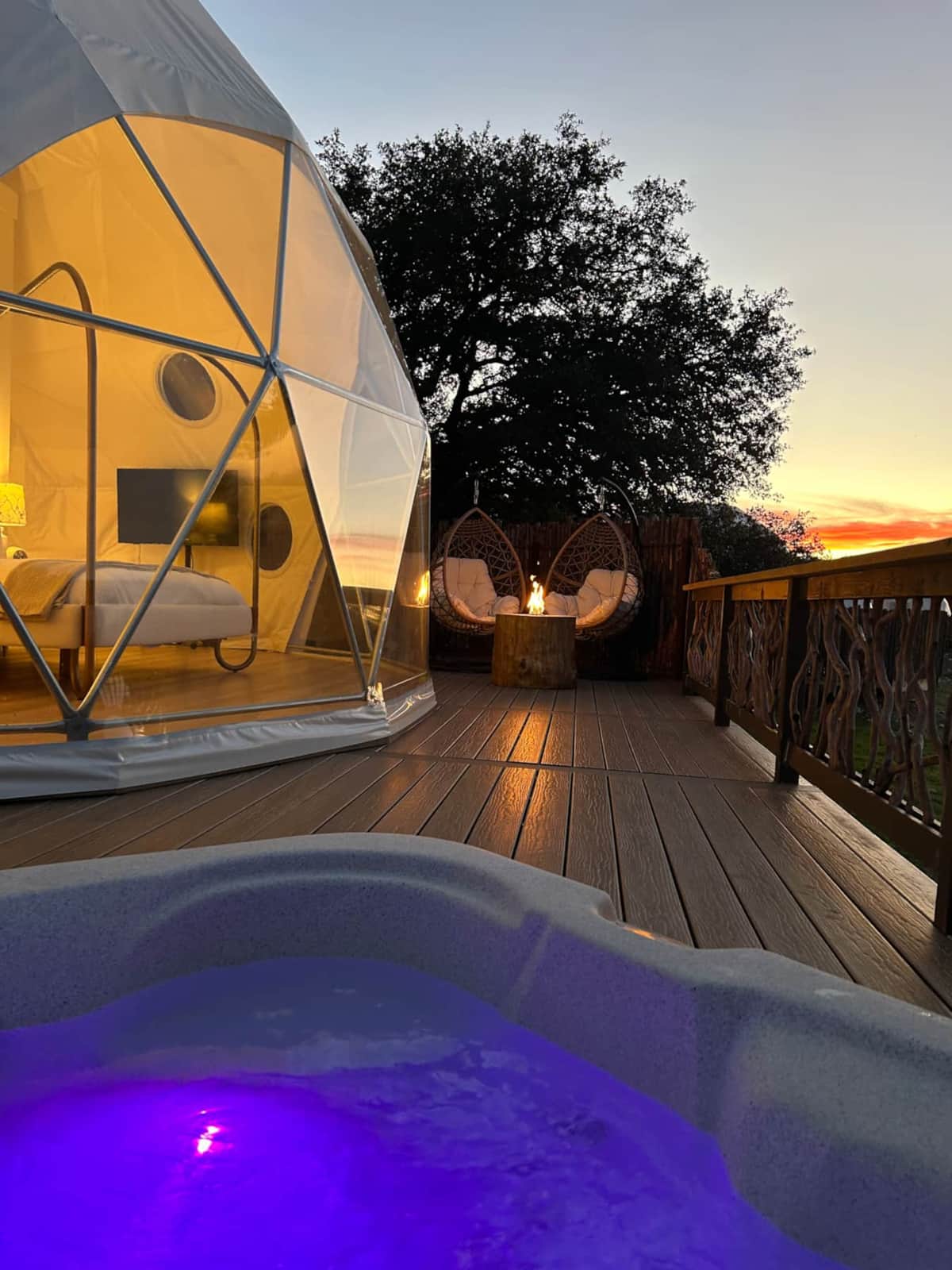 The Domes at Elevation Ranch - Fredericksburg, Texas - glamping.directory