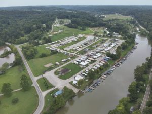 The PORT Campground & Docks - Coolville, Ohio - glamping.directory