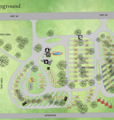 Oasis Campground - Oacoma, South Dakota - glamping.directory