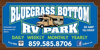 Bluegrass Bottom RV Park - Morehead, Kentucky - glamping.directory