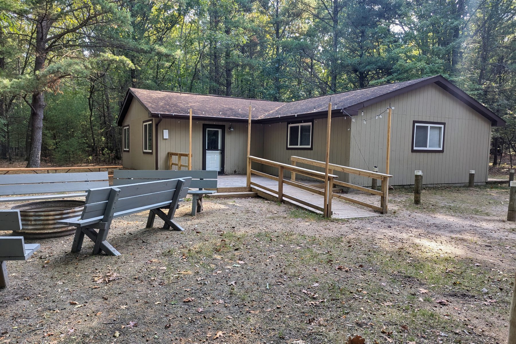 Lake Michigan Family Campground | Fairway to Heaven Disc Golf Course - Pentwater, Michigan - glamping.directory