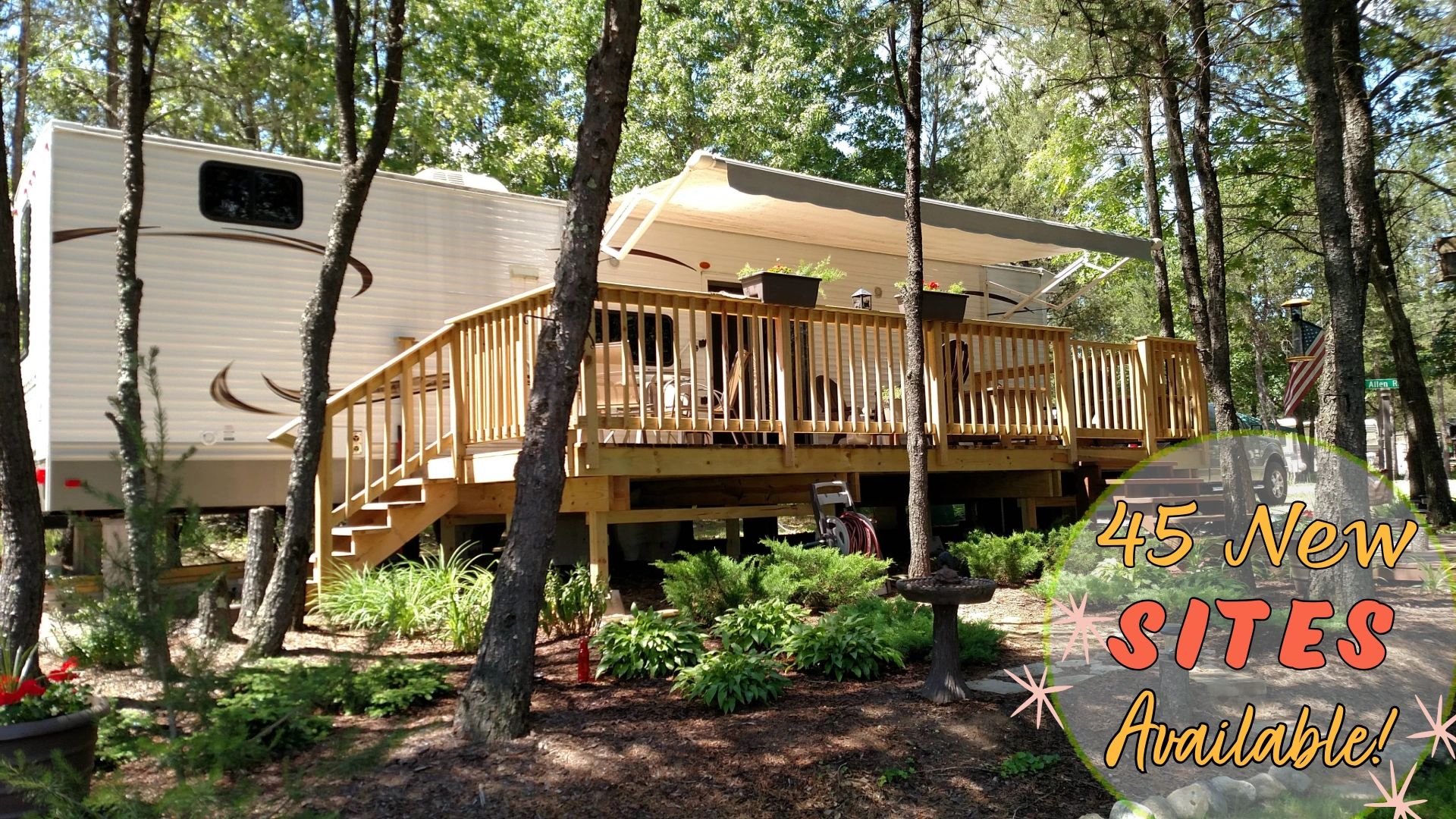 In The Pines Seasonal Camp-Resort - Lyndon Station, Wisconsin - glamping.directory