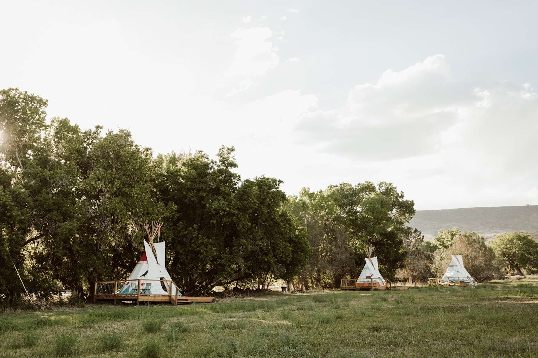 North Fork Tipi Haven & camping - Hotchkiss, Colorado - glamping.directory
