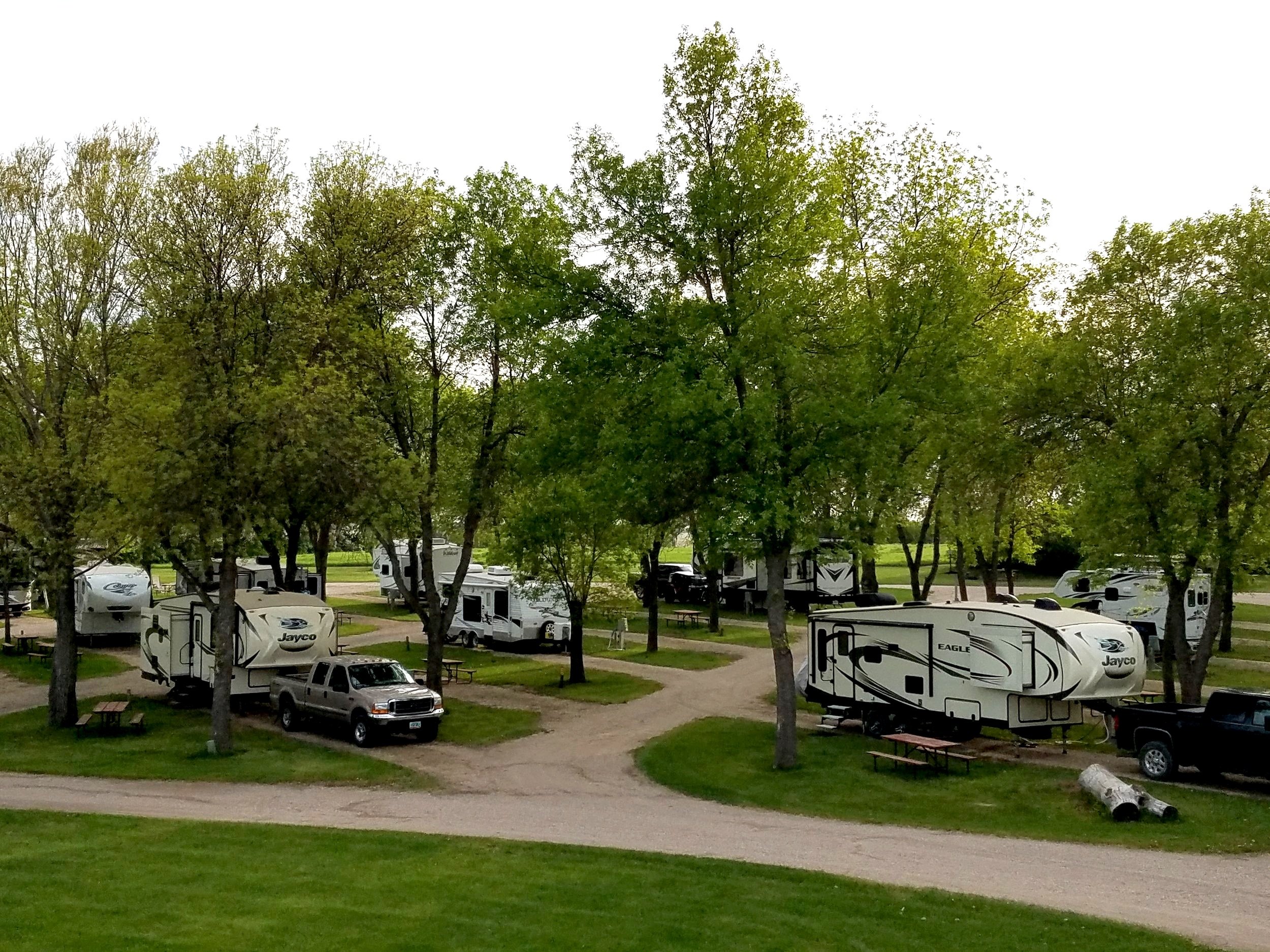 Jamestown Campground - Jamestown, North Dakota - glamping.directory
