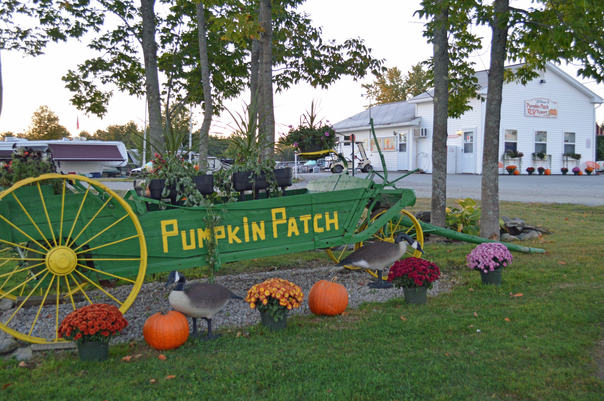Pumpkin Patch RV Resort - Hermon, Maine - glamping.directory