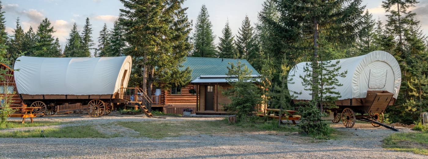 Conestoga Wagon Company® - Bloomington, Idaho - glamping.directory